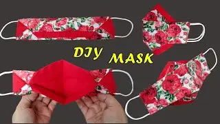 DIY 3D Face Mask Sewing Tutorial | How to make 3D Mask | Sewing tutorial | Diy Simple Face Mask