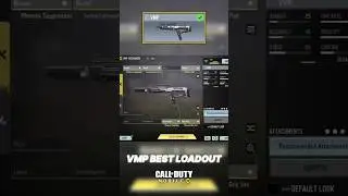 VMP BEST LOADOUT #codm