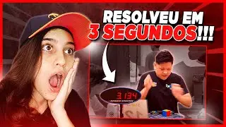 NOVO RECORDE MUNDIAL DE CUBO MÁGICO: 3.13 SEGUNDOS DO MAX PARK 😱 (Reconstrução)