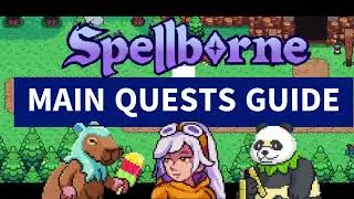 ULTIMATE MAIN QUEST GUIDE IN SPELLBORNE! 🔥 LET'S GO! #spellborne #surge