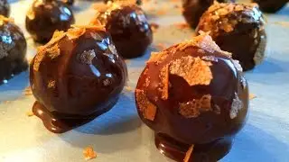 Boules Cr&egrave;me de Marrons Chocolat : Recette Facile