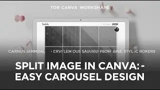 This Grid Trick Boosts Engagement! How to Split Images for Instagram Carousel in Canva