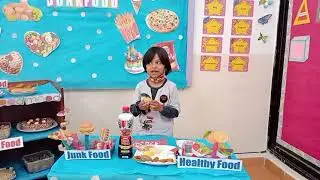 Healthy and Junk Food Activity for Preschool