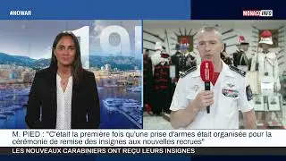 Carabiniers : Les nouvelles recrues ont reçu leurs insignes