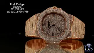Patek Philippe Nautilus 5711/1R-001 with diamonds