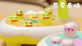 Duck/Frog/Pig Baby Montessori Hammer Toy - perfect early educational game for toddlers 12&ndash;24 months