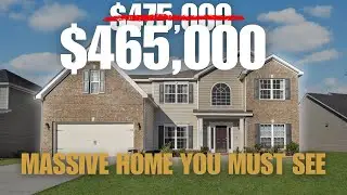Take a Tour Inside a $465,000 Massive House | Pooler, GA