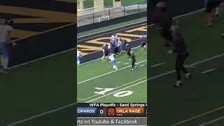Oklahoma Rage vs Snow Leopards Running Touchdown #football #sports