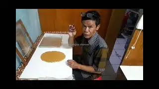 MENCOBA MEMBUAT ROCANG ROTI KACANG