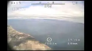 SC2000 PZ0420 600TVL CAM, MYFLYDREAM AAT AND MAD MUSHROOM TEST 2 miles out 1 mile up
