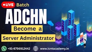 ADCHN Live | Become a Server Administrator || Server Administrator Live Class in 2025