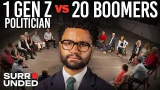 1 Young Politician vs 20 Boomers (ft. Maxwell Frost) | Surrounded