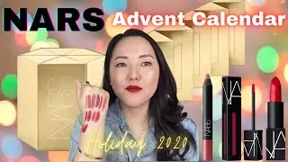 NARS ADVENT CALENDAR | HOLIDAY 2020 | SWATCHES & LIP TRY ONS