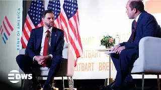 EXCLUSIVE INTERVIEW: U.S. Vice President JD Vance Attends Breitbart News Policy Event in D.C. | AC1E