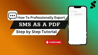 Как экспортировать текстовые SMS-сообщения в формате PDF на телефоне (простое руководство 2025 г.)