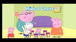 peppa pig musical chairs - peppa pig party time gameplay