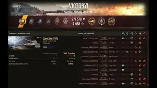 WOT - HACKER - 6 KILLS 13.5K DAMAGE ACE TANKER - World Of Tanks
