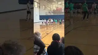 Bangor Vs another YMCA team (green)