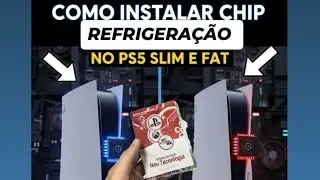 Como instalar o chip de refrigera&ccedil;&atilde;o no PS5 fat e slim