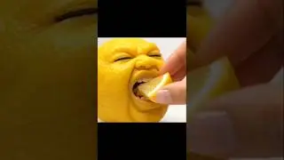 Funny Fruits with Faces Eating Themselves! 😂🍊🍉
