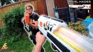 NERF WAR | STRZELANKA Z PERSPEKTYWĄ PIERWSZEJ OSOBY Z WYPOSAŻENIEM TAKTYCZNYM! (Aaron kontra Drac)