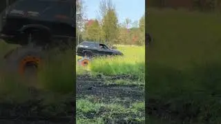 Stomper mega truck vs nasty swamp! #trucks #megatruck #horsepower