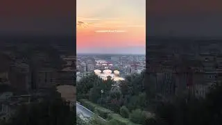 The best sunset in Florence