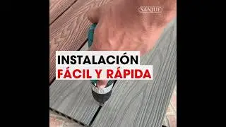 Piso Deck Para acabado de Jardin como Terraza, Area de Piscina o Balcones