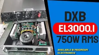 dxb el3000.1 750w RMS x2 @ 8 ohms