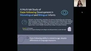A Multi-lab Study of Gaze-following Development in Monolingual and Bilingual Infants