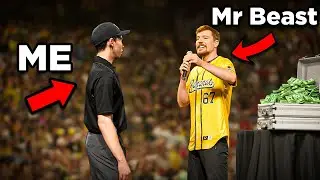 I was in a Mr Beast Video with The Savannah Bananas!