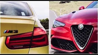 Alfa Romeo's Giulia QV Goes Head To Head With BMW's M3