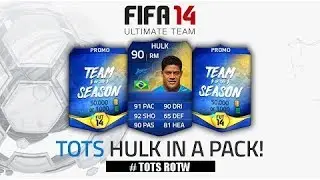 FUT 14 ► Top 5 TOTS ROTW Pack Reactions ᴴᴰ Ft. TOTS HULK IN A PACK!