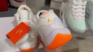 These AJ11 Lows bring sunshine to your sneaker rotation 🌞  LADIES &mdash; would you rock these all summer?
