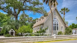 St. Cyprian Episcopal Church, St. Augustine, FL  -  January 4, 2026