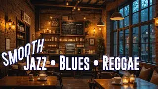 Romantic Night Caf&eacute; Instrumental &ndash; Smooth Jazz, Blues & Reggae Music