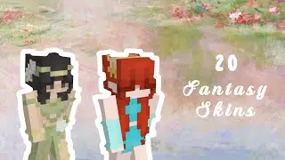 20 Fantasy skins for girls! 🧚 fairies, mermaids, elves and more!