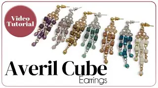 Averil Toho Cube Earring Tutorial