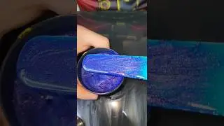 fabricando pintura camale&oacute;n o tornasol as&iacute; de f&aacute;cil y r&aacute;pido #painting #art #trending #shortsvideo