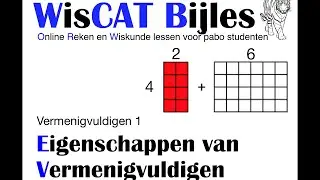 Eigenschappen van Vermenigvuldigen - WisCAT Werkboek: Vermenigvuldigen1