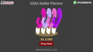 Rabbit Vibrator | Vibrators Online in India | Delux Toys | Sex Toys for Women Under Rs.1000