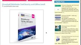 Bitdefender 2018 offline installer Guide