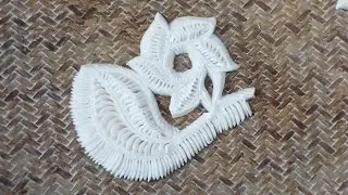 চমৎকার একটা সহজ নকশি পিঠার ডিজাইন #Easy to nakshi pitha desing 