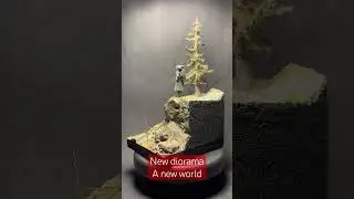 Post apocalyptic diorama - A new world - #postapocalyptic #diorama #miniature #crafting #scale135