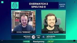 Overwatch 2 | Winter 25/26 | Spieltag 8 | RUB Goats ⚔️ WUE X-Rays | LES Connewitz Crusaders ⚔️ Biele