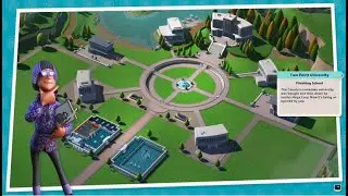 TWO POINT CAMPUS - Two Point University Playthrough (2-3 Star) Part 21 (Last map for now!) FINAL