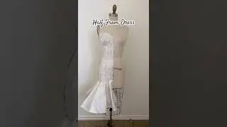Half Form Dress #fashiondesign #mixedthreadsstudios  #sewing #sewingtutorial #youtubeshorts #shorts