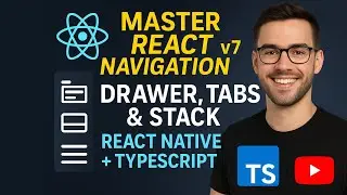 Master React Navigation v7 in React Native with TypeScript (2025 Guide, Stack/Tab/Drawer all in one)