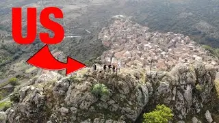Climbing The Giant Rock At Roccella Valdemone!