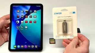 iPad Mini - $9 Anker SD Card Reader vs $39 Apple